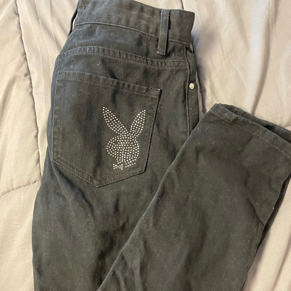 Playboy by Pacsun Straight Leg black jeans